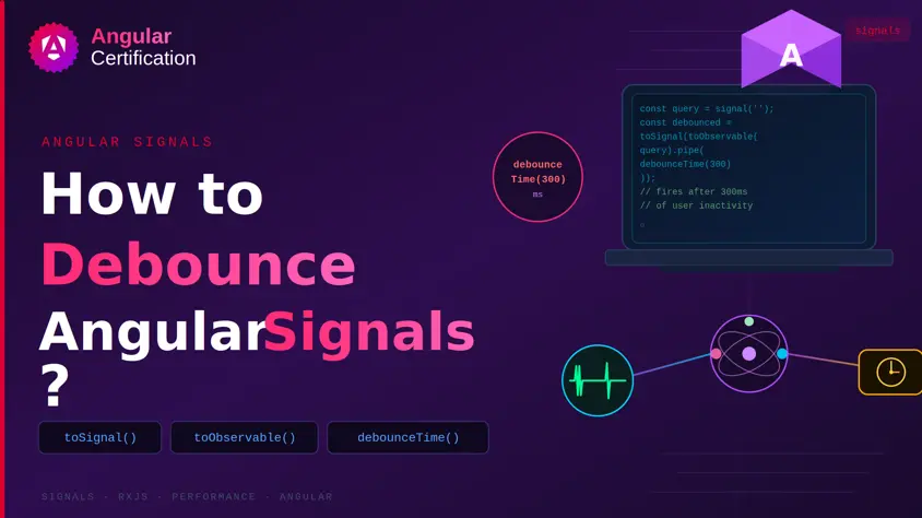 How to Debounce Angular Signals?