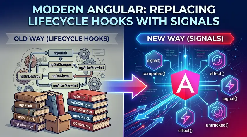 Modern Angular: Replacing Lifecycle Hooks with Signals