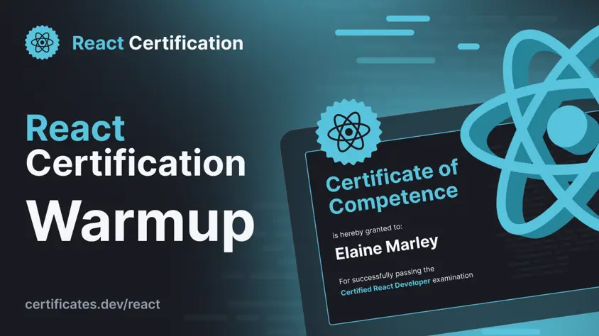 Discover what it takes to be React Certified