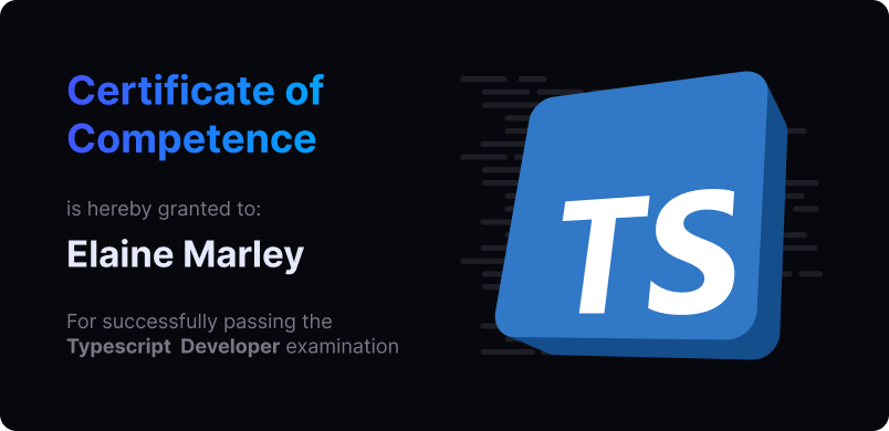 Certificación de TypeScript