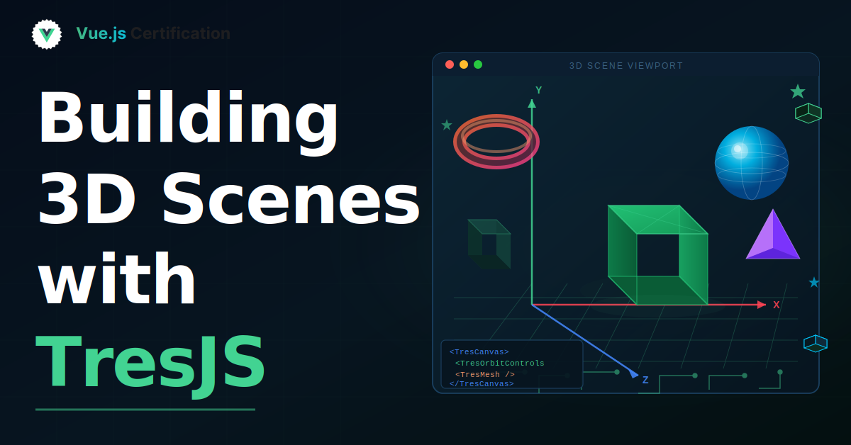 Creación de escenas 3D con TresJS