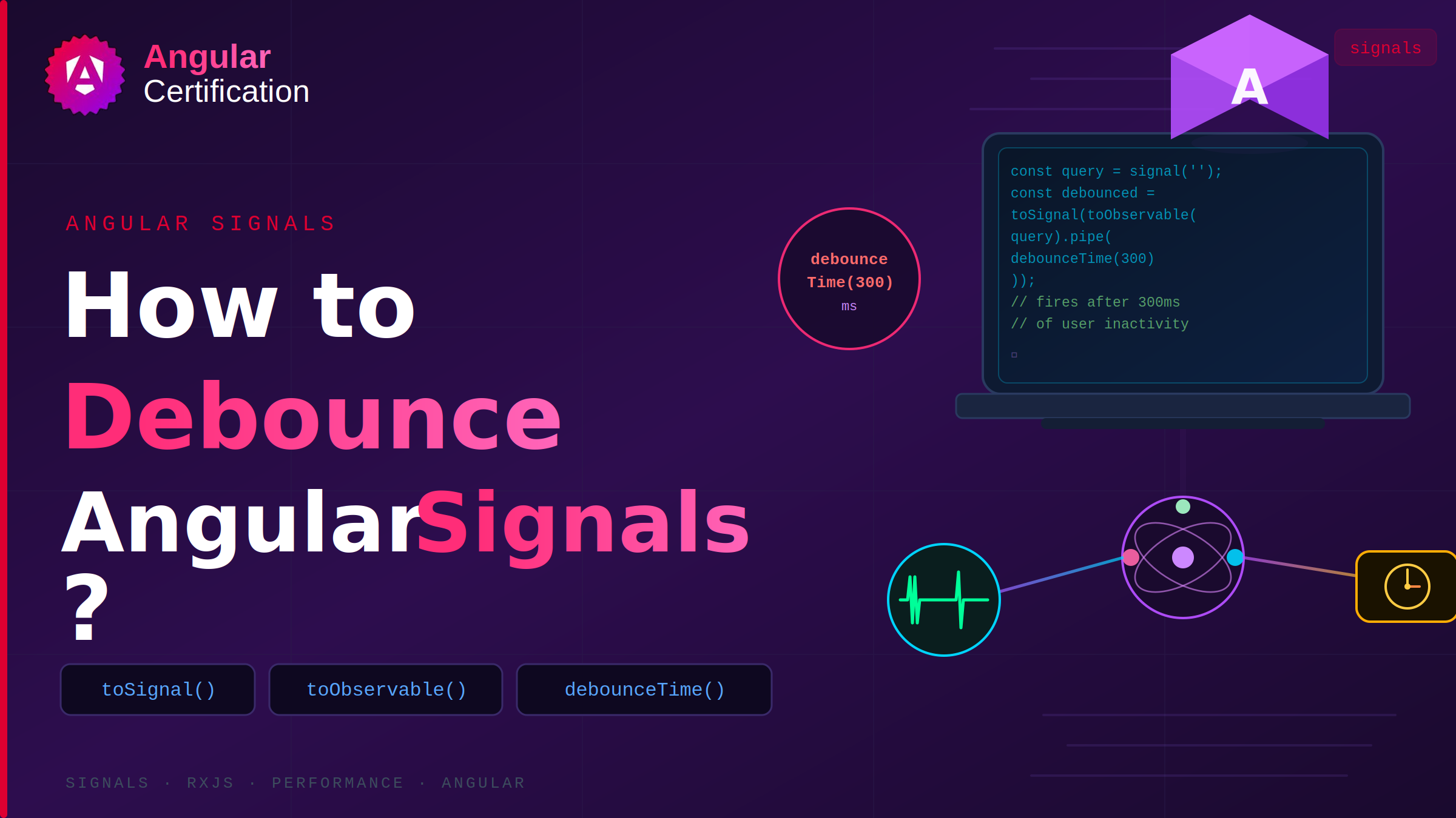 How to Debounce Angular Signals?